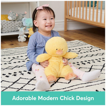 Gund Baby Oh So Snuggly Chick Large Plush Stuffed Animal For Babies And Infants, Yellow, 12.5