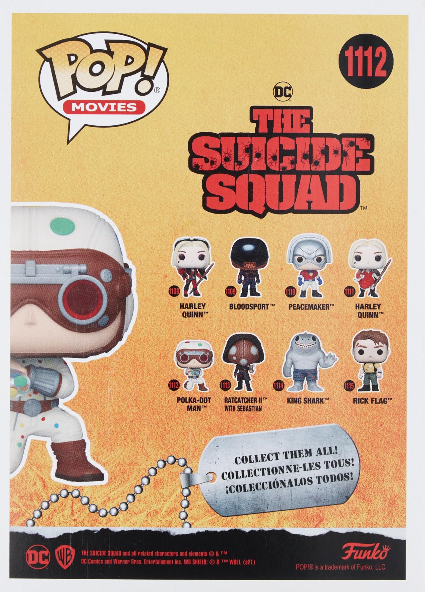 Funko Pop! Movies: The Suicide Squad - Polka-Dot Man