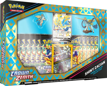 Pokemon Crown Zenith Shiny Zacian enhanced Figure Collection