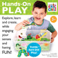 Creativity for Kids Sensory Bin - The Very Hungry Caterpillar, Toddler Toy, Medium, Plastic, White, Ages 3-4+