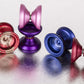 Duncan Toys Roadrunner Yo-Yo, Unresponsive Expert Level Yo-Yo, Concave Bearing And Aluminum Body, Red With Gold Splash