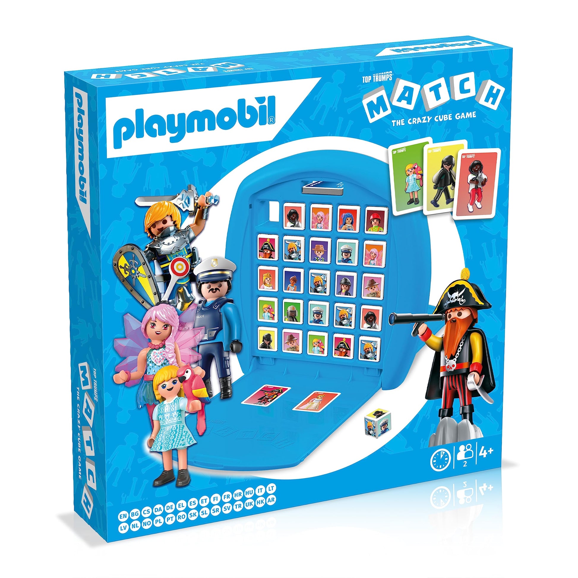 Playmobil Top Trumps Match - The Crazy Cube Game