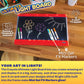 Crayola Ultimate Light Board (Red), Kids Light-Up Tracing Pad, Kids Toys, Gift For Boys & Girls, Drawing Light Box, Ages 6+ [Amazon Exclusive]