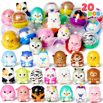 Joyin 20 Pcs Squishy Toys Kawaii Animal Party Favors For Kids Slow Rising Toys For Boys And Girls Stress Relief Toys For Birthday Party Gifts Goodie Bag Stuffers Pinata Stuffers Easter Egg Stuffer