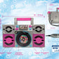 Lol Surprise Omg Remix Karaoke Machine Sing Along Boombox With Real Karaoke Microphone For Kids, Built In Music, Flashing Lights, Record, Turntable With Sound Effects, Connect Device