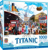 MasterPieces 1000 Piece Jigsaw Puzzle - Titanic Boarding, Cardboard, 19.25"x26.75", Assorted Colors, Model 60346