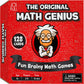Island Genius JOiFuli Math Genius Card Game - Educational Addition, Subtraction, Multiplication, Division - Ages 6+, Red Black