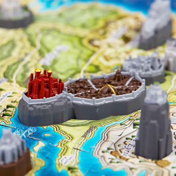 Ventura Games 4D Cityscape Game of Thrones 3D Mini Puzzle (350 Pieces) - Westeros Model 51001, Cardboard Construction