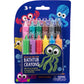 Bath Crayons Super Set -Set of 12 Draw in the Tub Colors with Bathtub Storage Mesh Bag -Non-Toxic, Safe for Children, Wont Disi