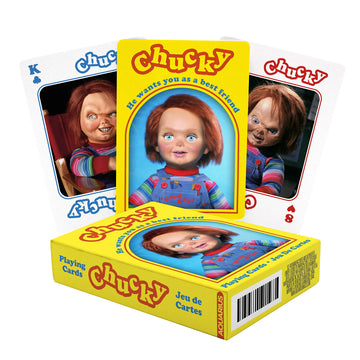 Childs Play Chucky Playing Cards  52 Card Deck + 2 Jokers