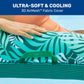 Aqua Zero Gravity Pool Chair Float – Inflatable, Heavy Duty Adult Pool Chair For Floating – Blue Teal