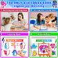 Curious 2 Learn Montessori Pre-Assembled Busy Book For Toddlers Ages 3 And Up, Pre K Preschool Learning Activities Book - Autism Sensory Learning & Education Toys Kindergarten Workbook (Blue)