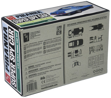 AMT Piranha CRV Super Spy Car, 1:25 Scale Model Car Kit, AMT900