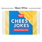Ridleys 100 Single Cheesy Joke Cards - Includes 100 Jokes For Kids And Adults, Funny Jokes For Family-Friendly Fun - Makes A Gre