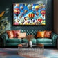 Blueforest - Colorful Hot Air Balloon 1000 Piece Jigsaw Puzzle For Adults, Challenging Family Landscape Puzzle Impossible Hard D