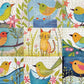 Cross & Glory - Cat In The Bird'S Nest - 1000 Piece Jigsaw Puzzle | Whimsical Birds & Cat Collage | Satin Finish