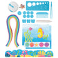 Alex DIY Paper Swirls 3D Mermaid Ocean Kids Art and Craft Activity