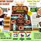 Ship Shape Games Deer Season Hunting Board Game - New Revised Edition, Model 20130401, Glass Material