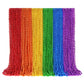 144 PCS Pride Beads Necklace Accessories, Metallic LGBTQ Beads Stuff, Rainbow Necklaces for Gay Lesbian Pride Month Parade Throw