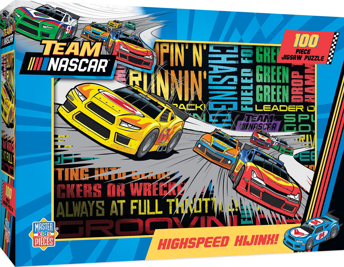 NASCAR Highspeed Hijinx 100 pc