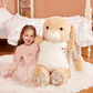 IKASA Giant Rabbit Plush Toy, 30" Cute Jumbo Bunny for Kids, Soft Plush Material, Model 6636584, Ideal Gift for Girls and Boys