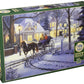 Cobblehill 80128 1000 Pc Horse-Drawn Buggy Puzzle, Various