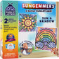 Purple Ladybug Sungemmers Window Gem Art Suncatcher Kits – Easter Gift Basket Stuffers For Kids, Birthday Gifts For Girls & Boys, Crafts For Ages 4-10, Fun Diy Art Kit For Kids 6-12