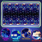 Video Game Party Tablecloths - 3Pcs Neon Video Game Birthday Party Table Covers Decorations, Game on Themed Rectangular Plastic