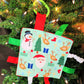 Baby'S First Christmas Crinkle Tag Toy Lovey With Santa Reindeer & Rudolph Stocking Stuffer