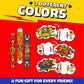 Peaceable Kingdom Valentines Cards - Set of 28 Slap Bracelets, Multicolor, Rubber, Model VPS62