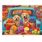 Roseart - Kodak Premium - Pickup Pups- 350 Piece Jigsaw Puzzle For Adults
