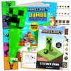 Bendon Minecraft Coloring and Stickers Activity Set with Minecraft Stickers, Coloring Book, Door Hanger, and Thank You Postcard 