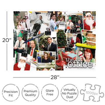 Aquarius The Office Puzzle (1000 Piece Jigsaw Puzzle) - Glare Free - Precision Fit - Officially Licensed The Office Merchandise & Collectibles - 20 X 28 Inches