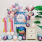 Smlpuame 40 Inch Number Balloons 0-9 Rainbow Gradient Large Number 11 Balloons, Digital Balloons For Birthday Party Celebration