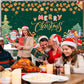KJQJLY Merry Christmas Banner Christmas Banner Green Christmas Banner Party Decorations Supplies, Xmas Holiday Happy New Year Si