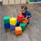 Childrens Factory Toddler Baby Blocks, Set-12 Primary, CF362-516, Indoor Playground Large Foam Building Blocks for Nursery, Day