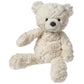 Mary Meyer Putty Bear Small Teddy Bear Soft Toy, Cream, Polyester, Model 53370