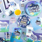 Battle Royal Spiral Decoration - Multicolor, 12 Pcs