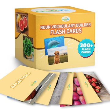 Noun Flash Cards Volume 1-50 Educational Flash Cards For Children And Adults - Fun Vocabulary Builder Flash Cards For Speech Therapy, Esl, Occupational Therapy, And More