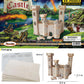 Puzzled 3D Puzzle Castle Set Wood Craft Construction Model Kit, Fun & Educational Diy Wooden Toy Assemble Model Unfinished Crafting Hobby Puzzle To Build And Paint For Decoration 182 Pieces Pack