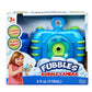 Fubbles Bubble Camera with Realistic Shutter Sound  Fun Lights and Music. Includes enhanced Bubble Solution  Blue (47301E)