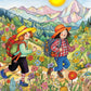 Cross & Glory - Sunny Trails: Mckenna & Maisie'S Adventure - 1000 Piece Jigsaw Puzzle For Adults & Kids 12+ & Kids 12+ | Vibrant Design | Fun Family Activity | Satin Finish | 20X27 Inches