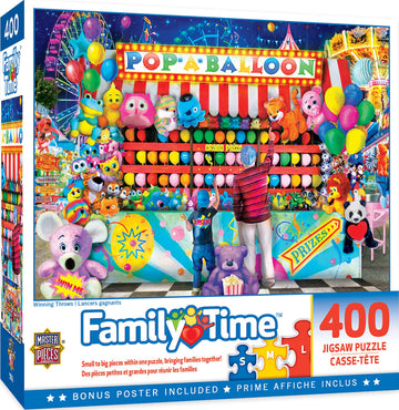 Masterpieces 400 Piece Jigsaw Puzzle For Adult, Family, Or Youth - Winning Throws By Masterpieces - 18' X 24' - Family Owned American Puzzle Company
