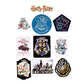 CON*QUEST Harry Potter Hufflepuff Vinyl Stickers - 60 Pack, Waterproof, UV Resistant, Multicolor Hologram Design