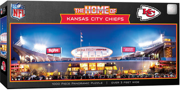 Kansas City Chiefs Panoramic 1000 Pc Stadium View