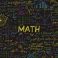 Math Formulas Puzzles 1000 Pieces For Adults, Impossible Difficult Jigsaw Puzzles Neon Art Puzzle, Funny Family Puzzle Collage Challenging Puzzles