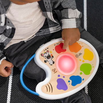 Baby Einstein + Hape Playful Painter Magic Touch Color Palette Light Up Toy, Boy Or Girl Ages 6+ Months