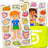 Quokka Wooden Puzzles For Kids – Montessori Puzzles For Toddlers 3-5 – Preschool Game Learning Human Body Parts Anatomy Skeleton – Educational Toys For Boy & Girl