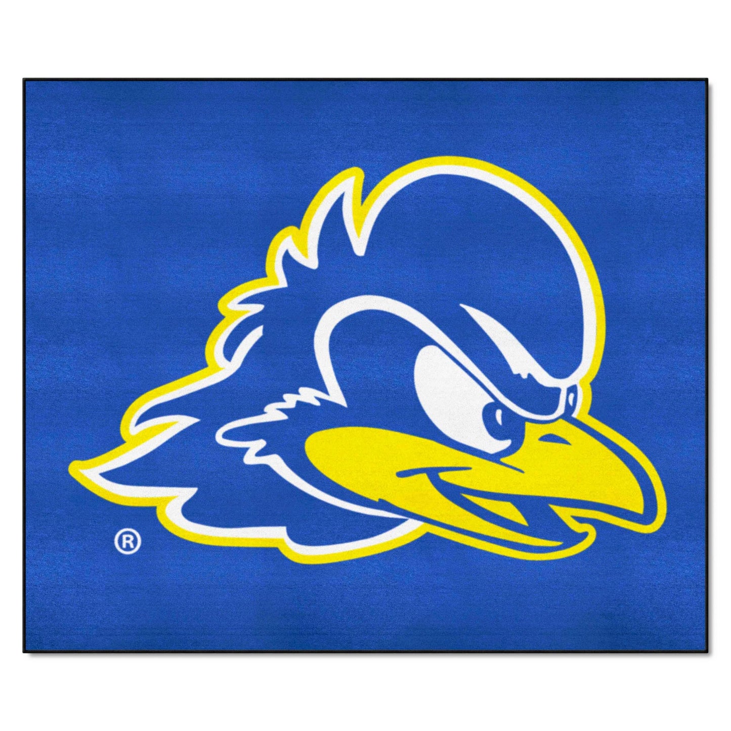 FANMATS 2849 Delaware Blue Hens Tailgater Rug - 5ft. x 6ft. Sports Fan Area Rug, Home Decor Rug and Tailgating Mat