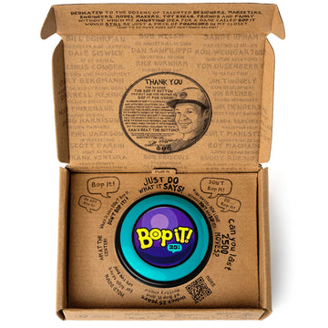 Getmovin Sports - Bop It - Special 25Th Anniversary Inventor Edition, Gift Ready Mailer Box, Retro Throw Back Colors, Perfect Fa